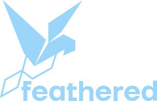 Feathered logo